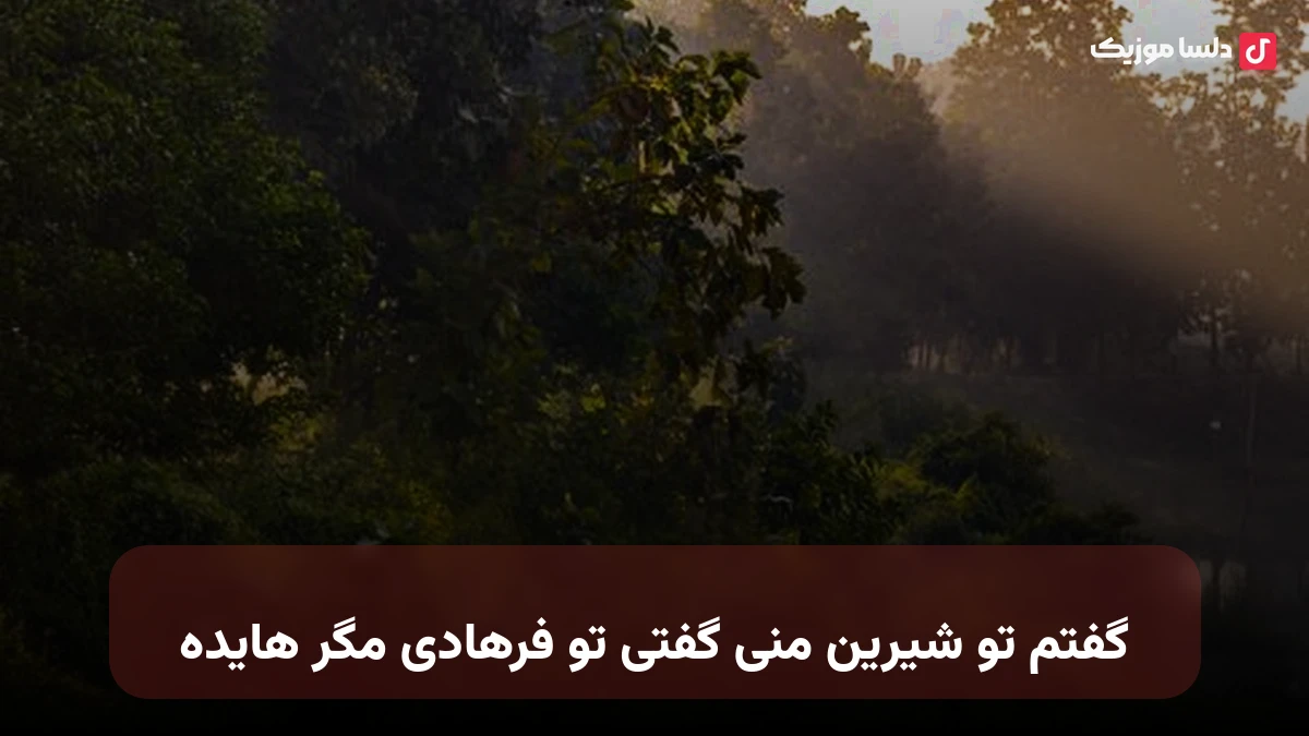 هایده گفتم تو شیرین منی گفتی تو فرهادی مگر